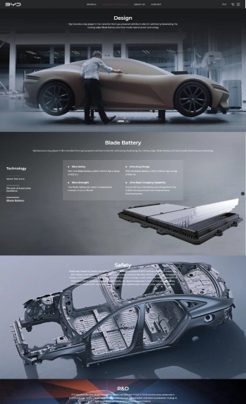 BYD Oman page