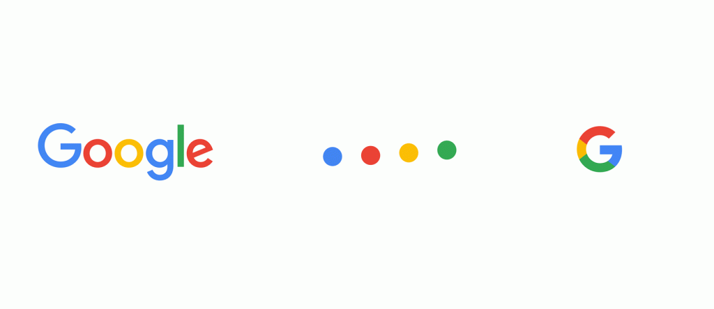 Google loading animation illustrating how visual design elements influence a brand’s first impression in web design